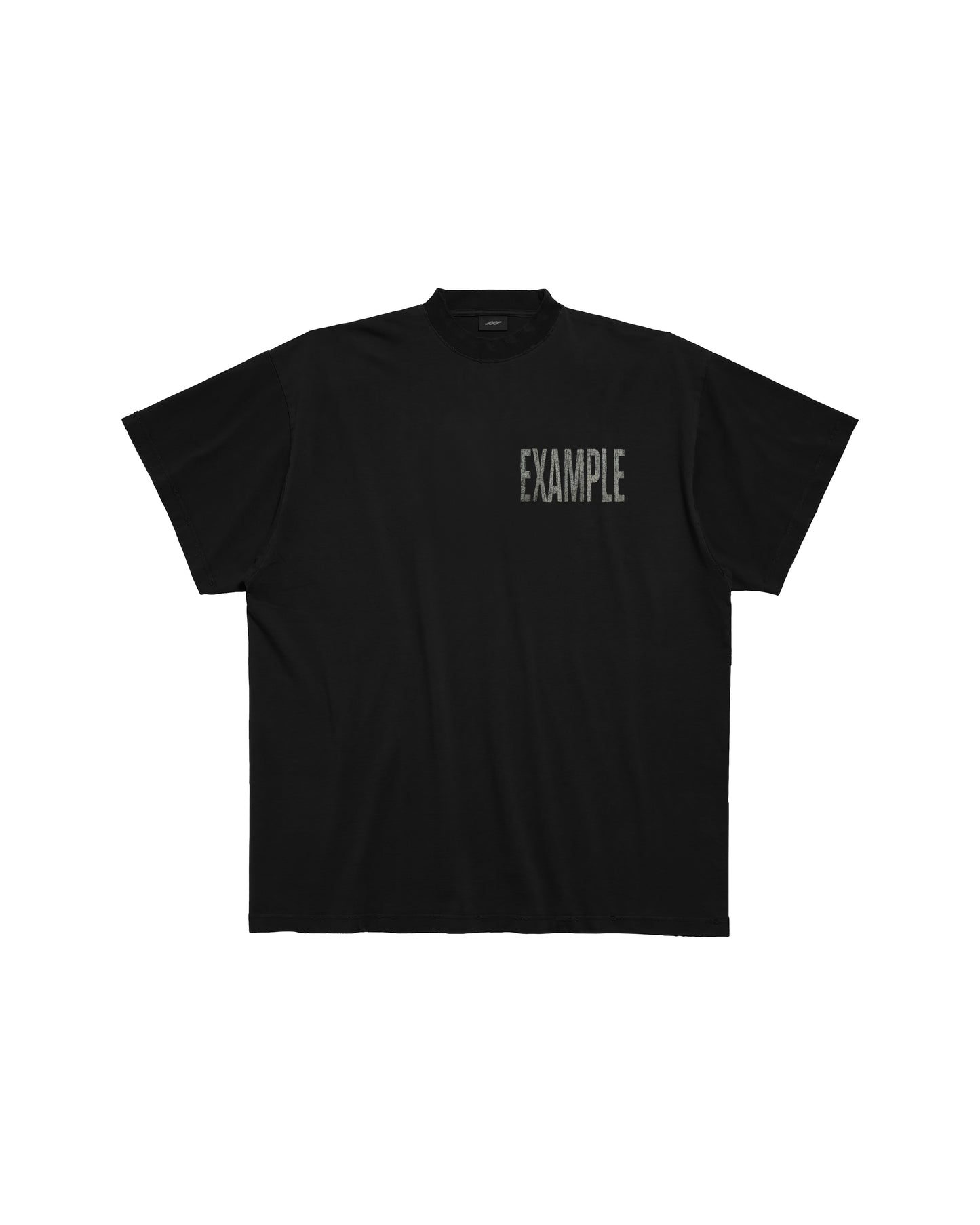 BOXY DISTRESSED TEE (MOCK-UP)