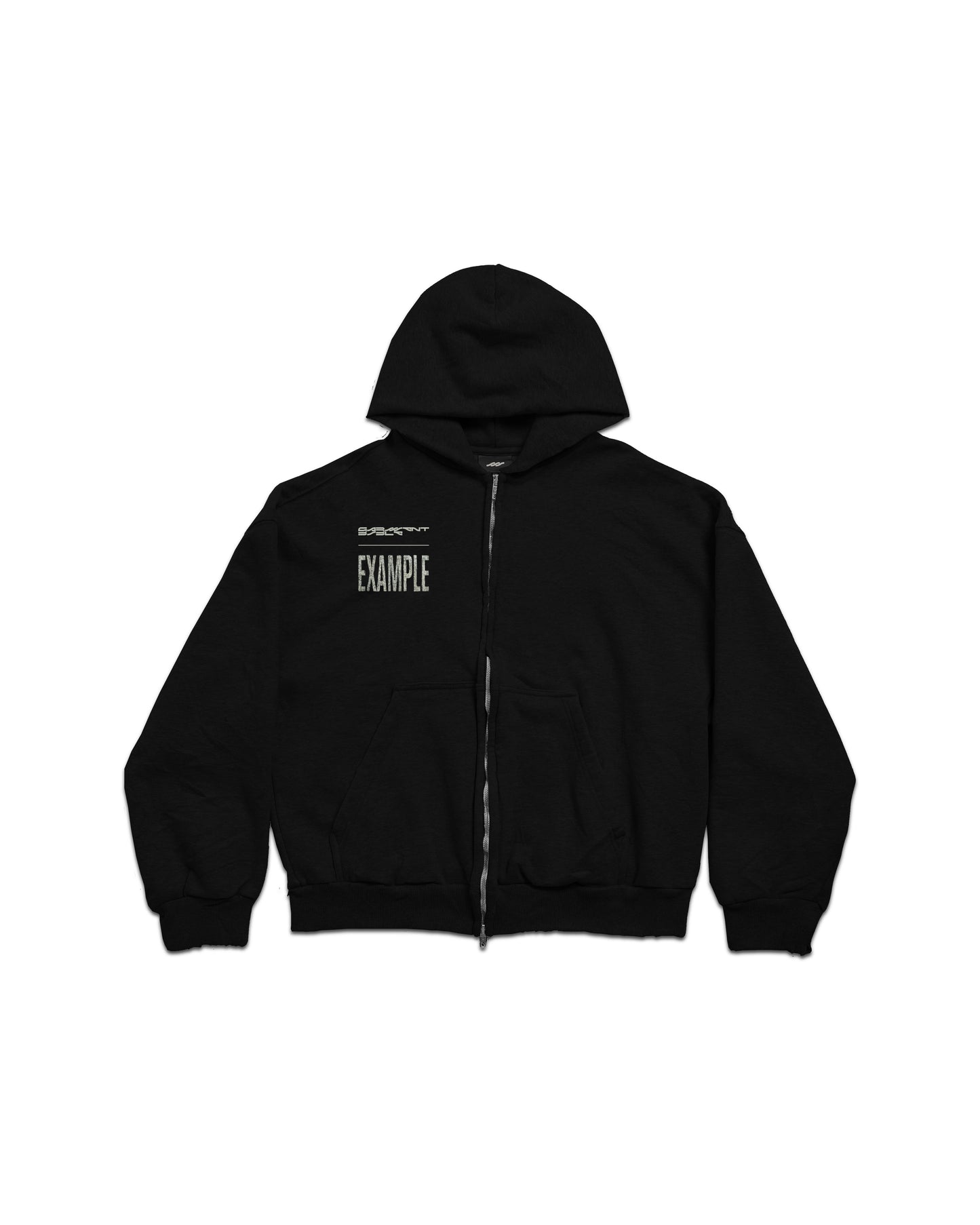 ZIP HOODIE MELANGE (MOCK-UP)