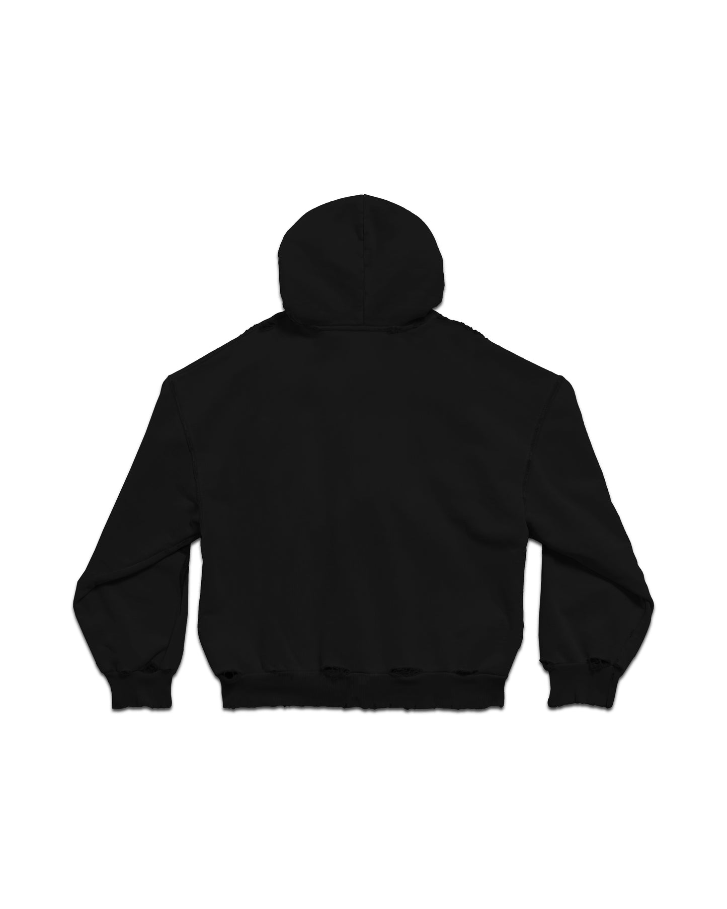 ZIP HOODIE DISTRESSED (MOCK-UP)